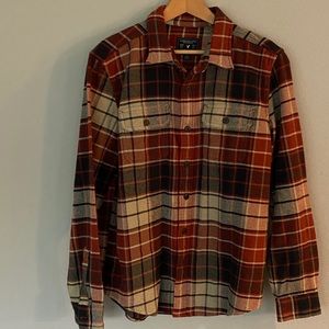 Plaid flannel shirt